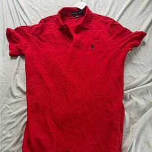 U.S. Polo Assn. Vibrant Red Men's Polo Shirt